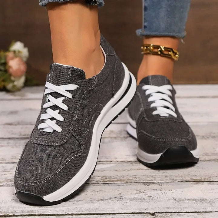 Lana Denim Comfort Trainers