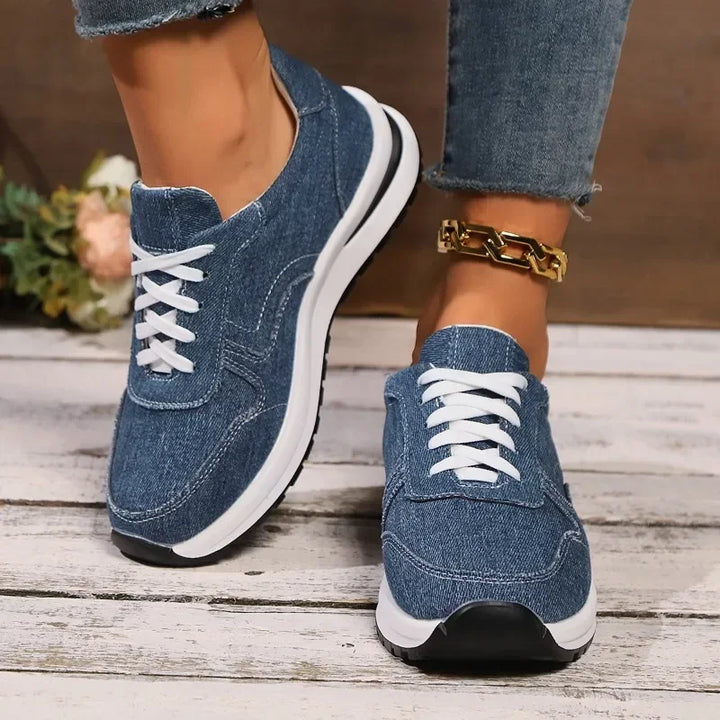 Lana Denim Comfort Trainers