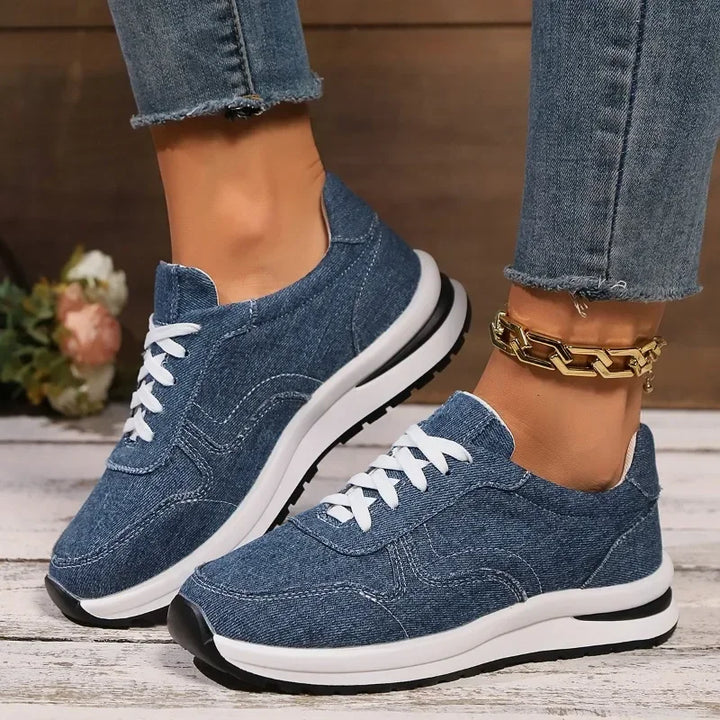 Lana Denim Comfort Trainers